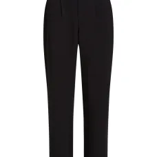 Брюки строгого кроя с двойным поясом