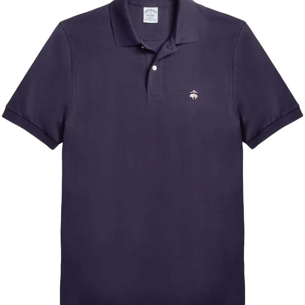 Рубашка поло с вышитым логотипом