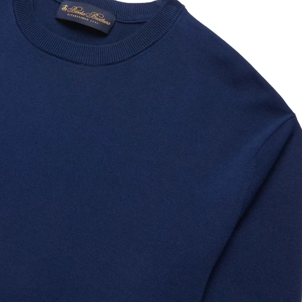 Джемпер с круглым вырезом