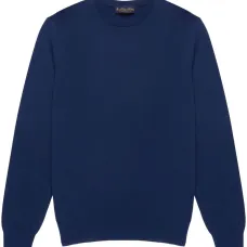 Джемпер с круглым вырезом