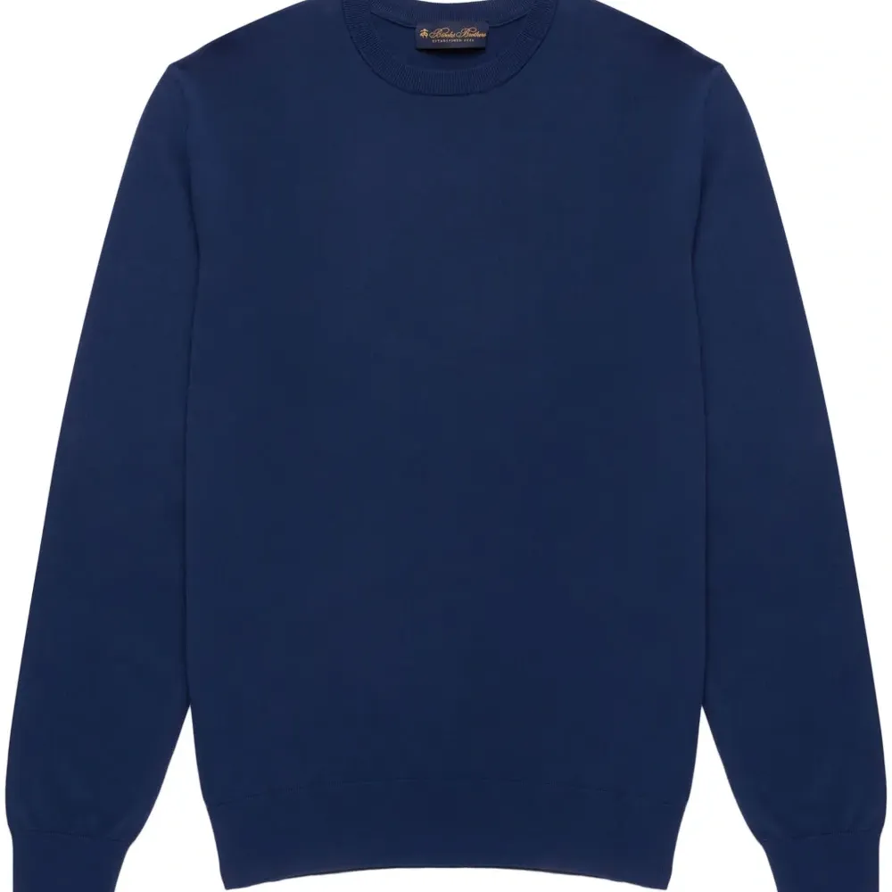 Джемпер с круглым вырезом