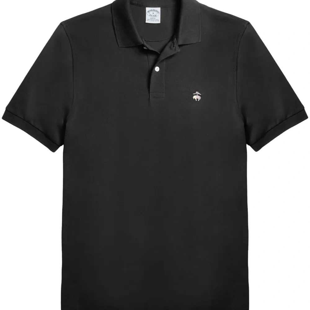 Рубашка поло с вышитым логотипом