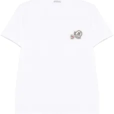 Футболка с нашивкой-логотипом