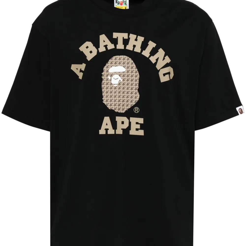 Футболка STA в ломаную клетку