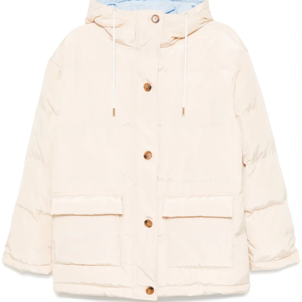 Пуховик с капюшоном