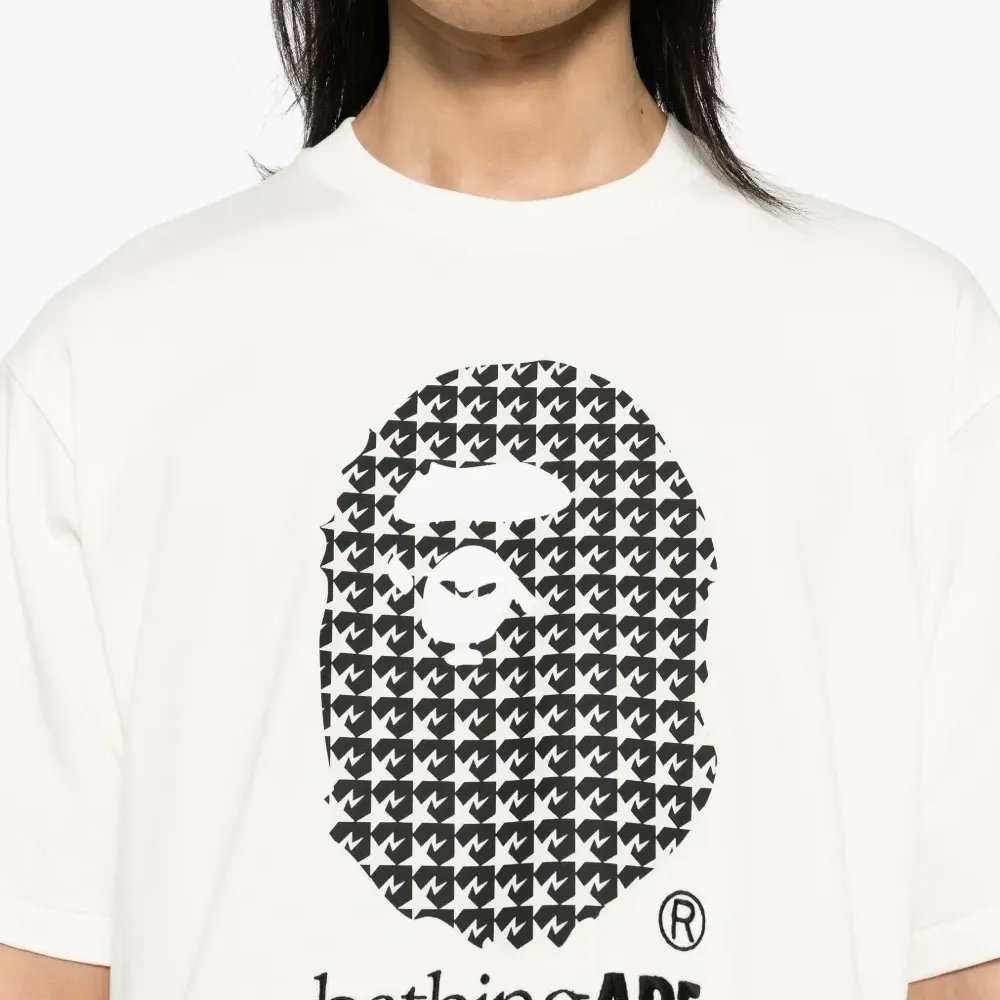 Футболка STA в ломаную клетку