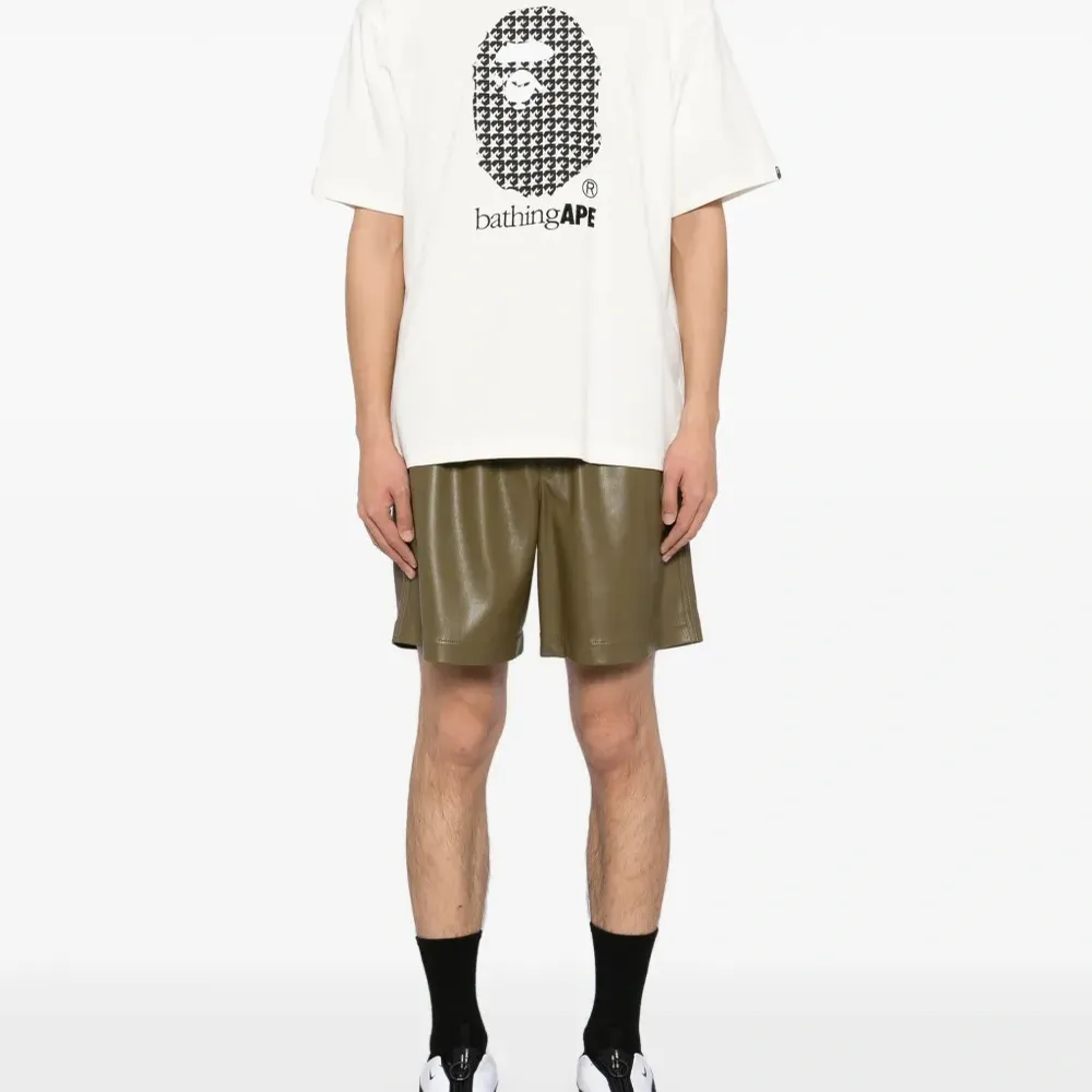 Футболка STA в ломаную клетку