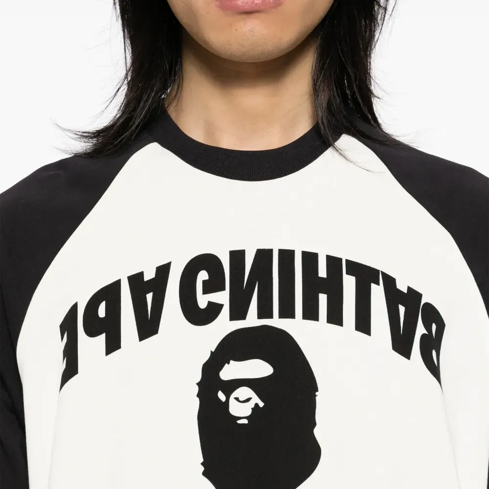 Футболка College с рукавами реглан