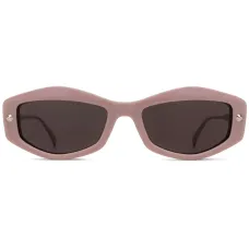 Солнцезащитные очки в геометричной оправе