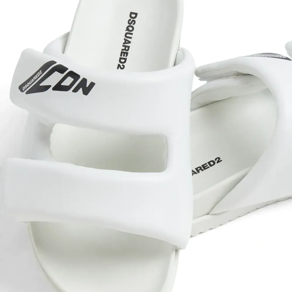 Шлепанцы с принтом Icon