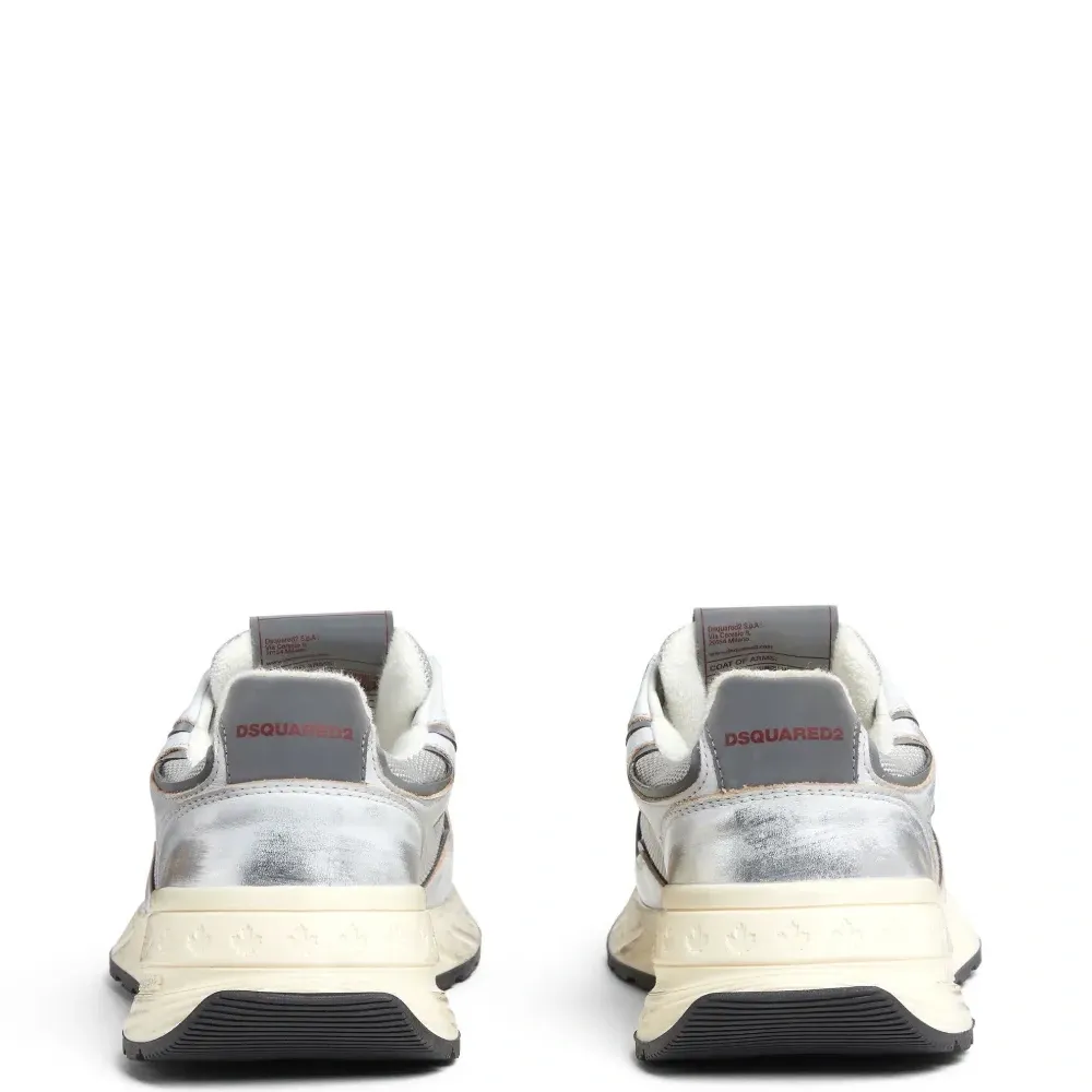 Кроссовки с эффектом потертости