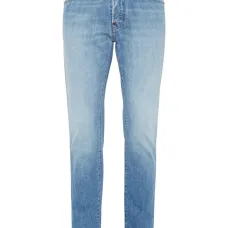 Узкие джинсы средней посадки