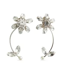 Серьги с кристаллами