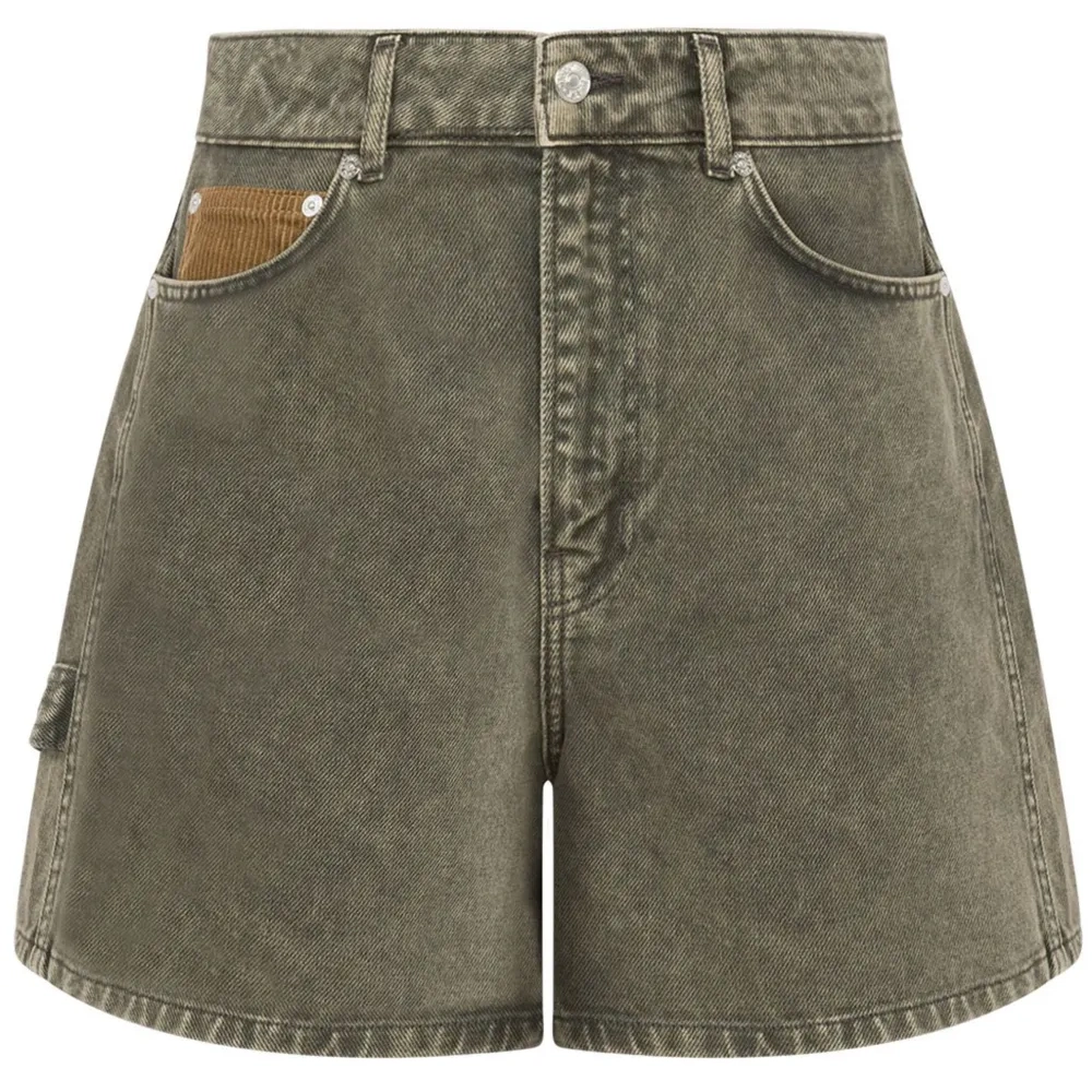 Джинсовые шорты средней посадки