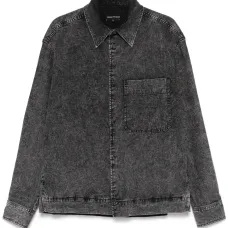 Джинсовая куртка-рубашка