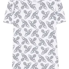 Пижамный топ с принтом Orb Пижамный топ с принтом Orb