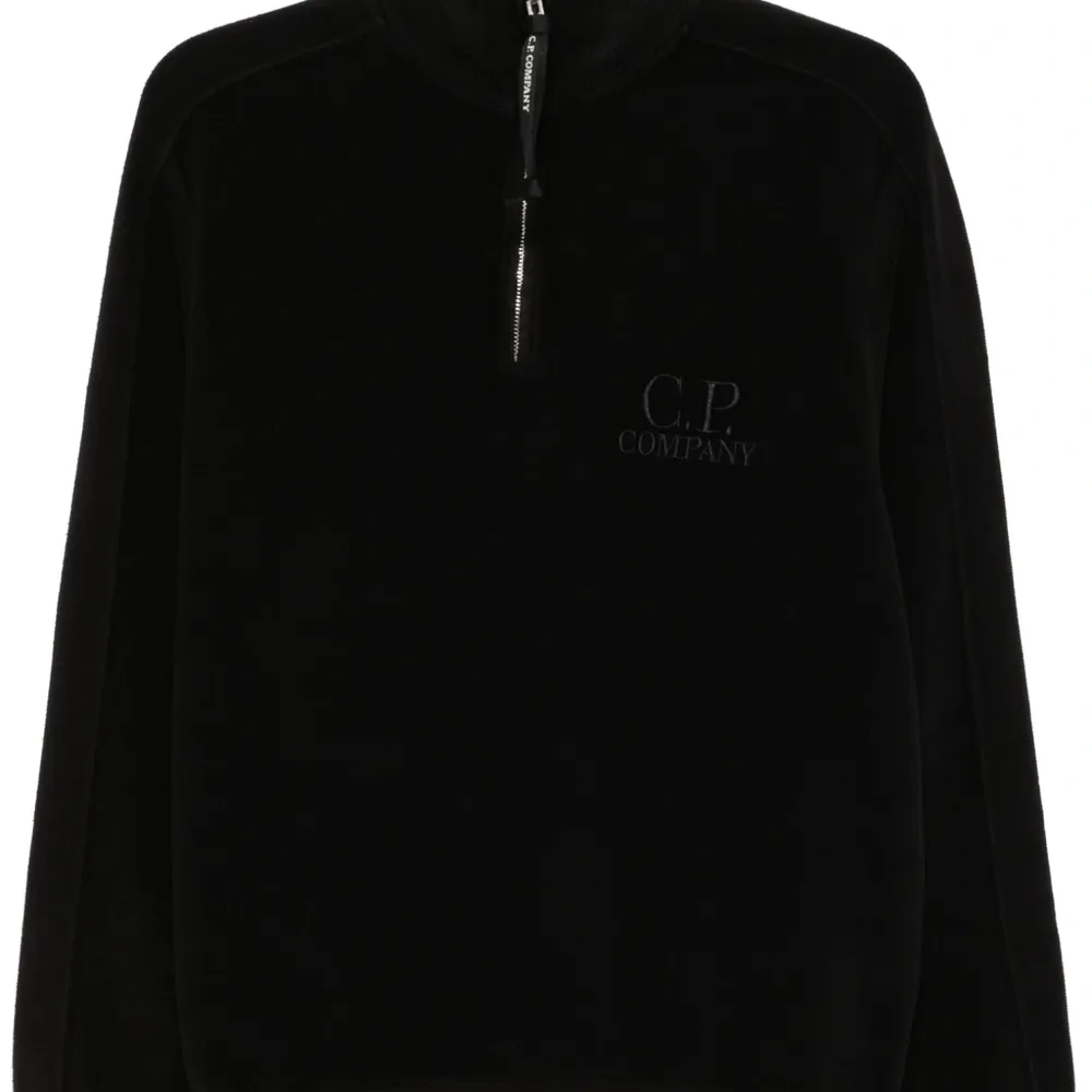 Флисовая толстовка с воротником на молнии