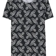 Пижамный топ с принтом Orb Пижамный топ с принтом Orb