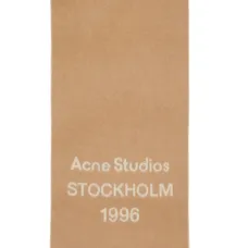 Шерстяной шарф с логотипом