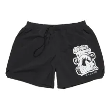 Плавки-шорты с графичным принтом