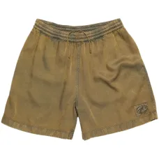 Плавки-шорты с нашивкой-логотипом