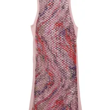 Сетчатый топ без рукавов