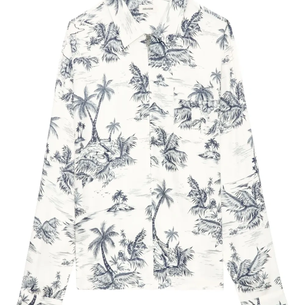 Рубашка с принтом