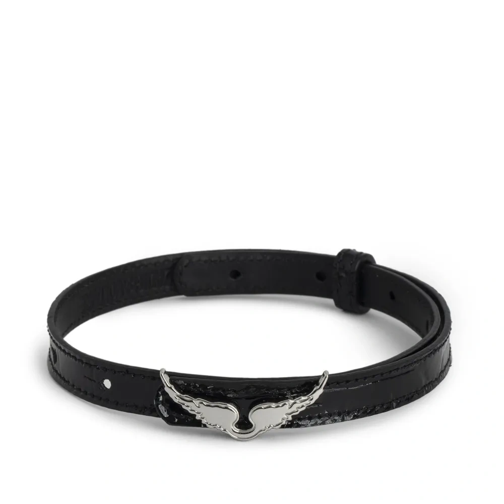 кожаный браслет Rock