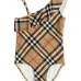 Слитный купальник в клетку Слитный купальник в клетку