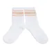 Носки с контрастными полосками