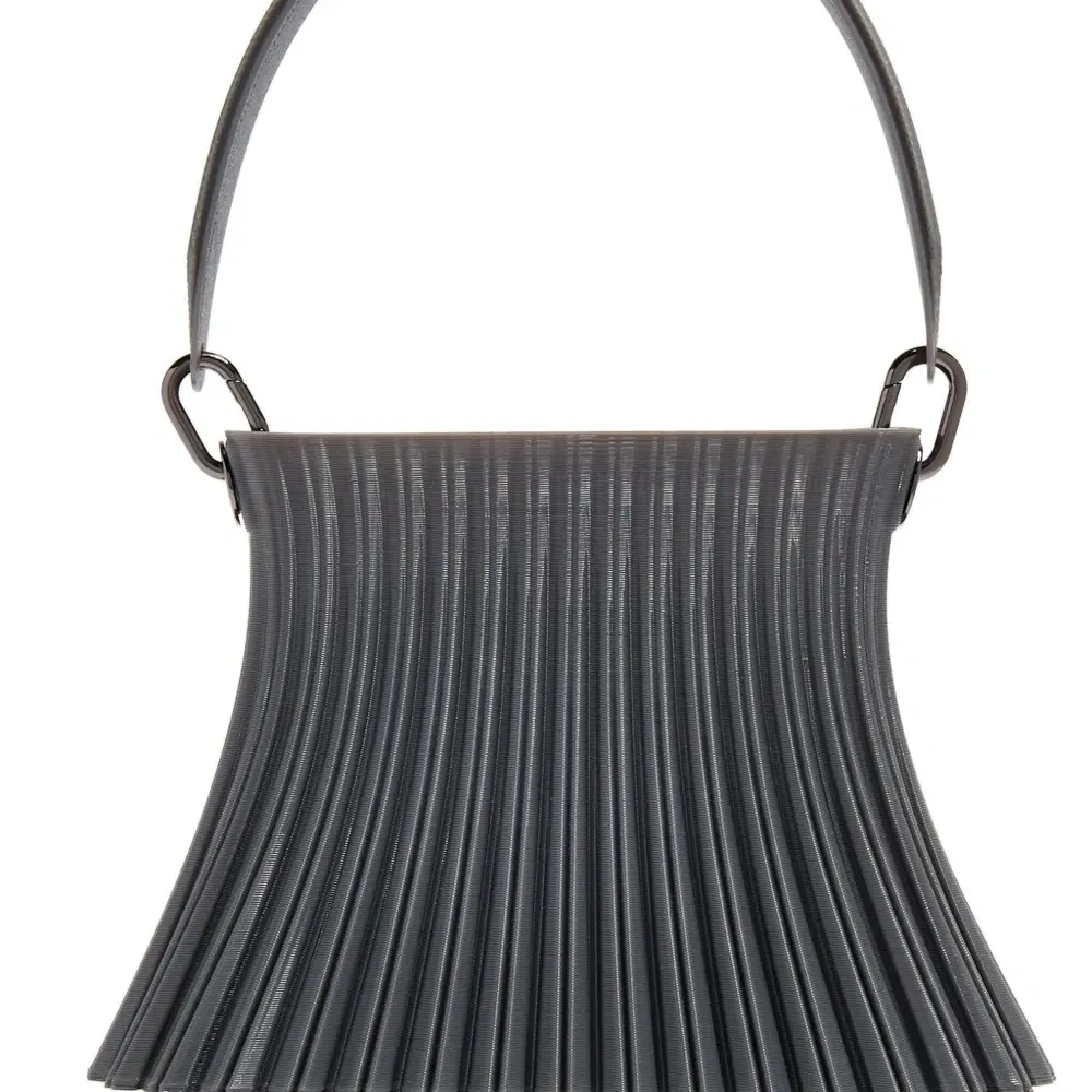 Сумка на плечо со складками