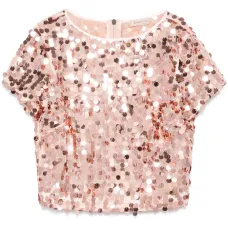 Топ с пайетками