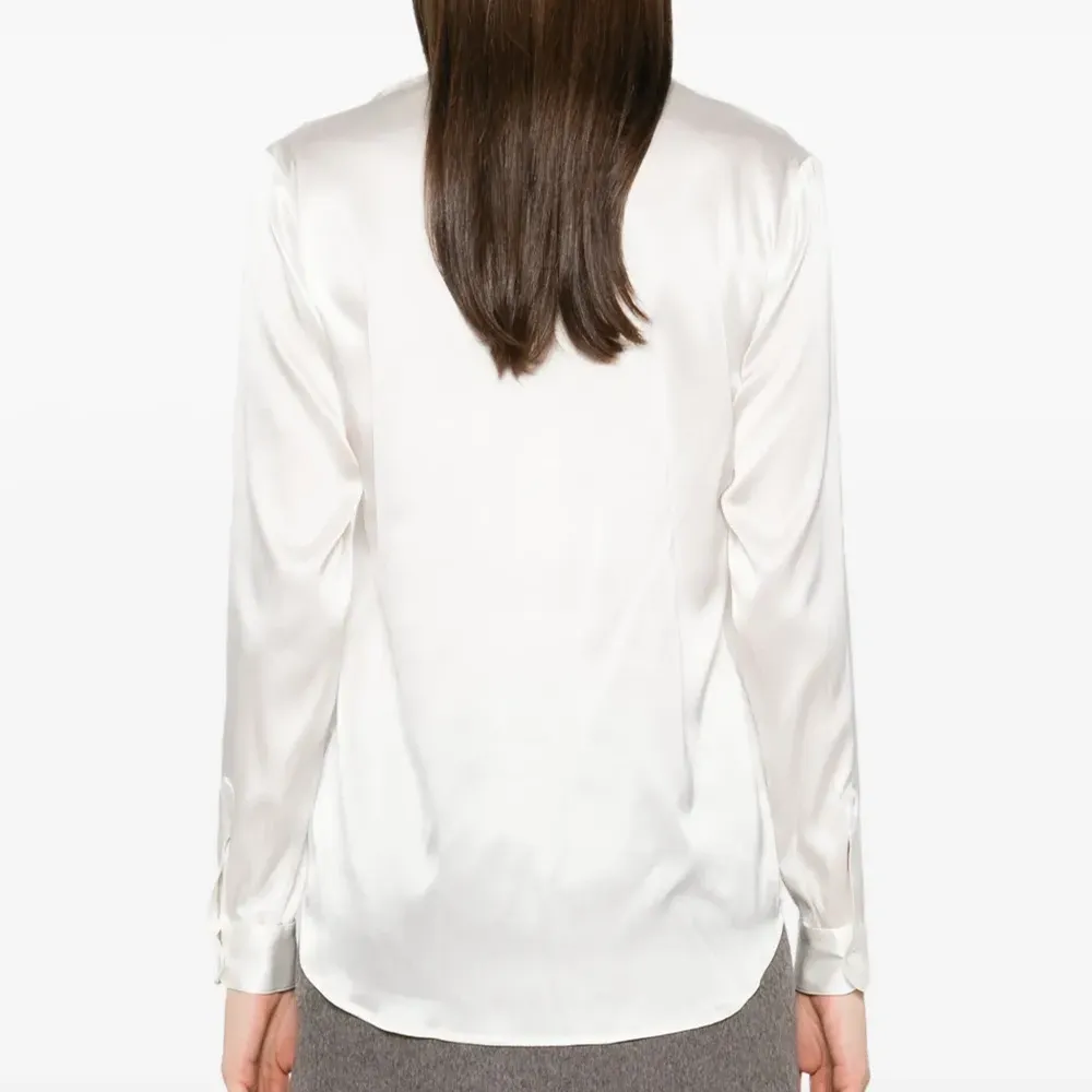 Атласная рубашка