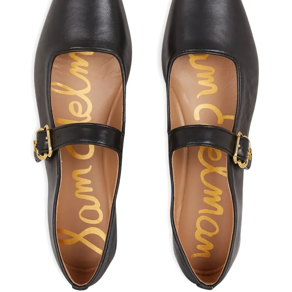 Балетки Michaela с квадратным носком и пряжками