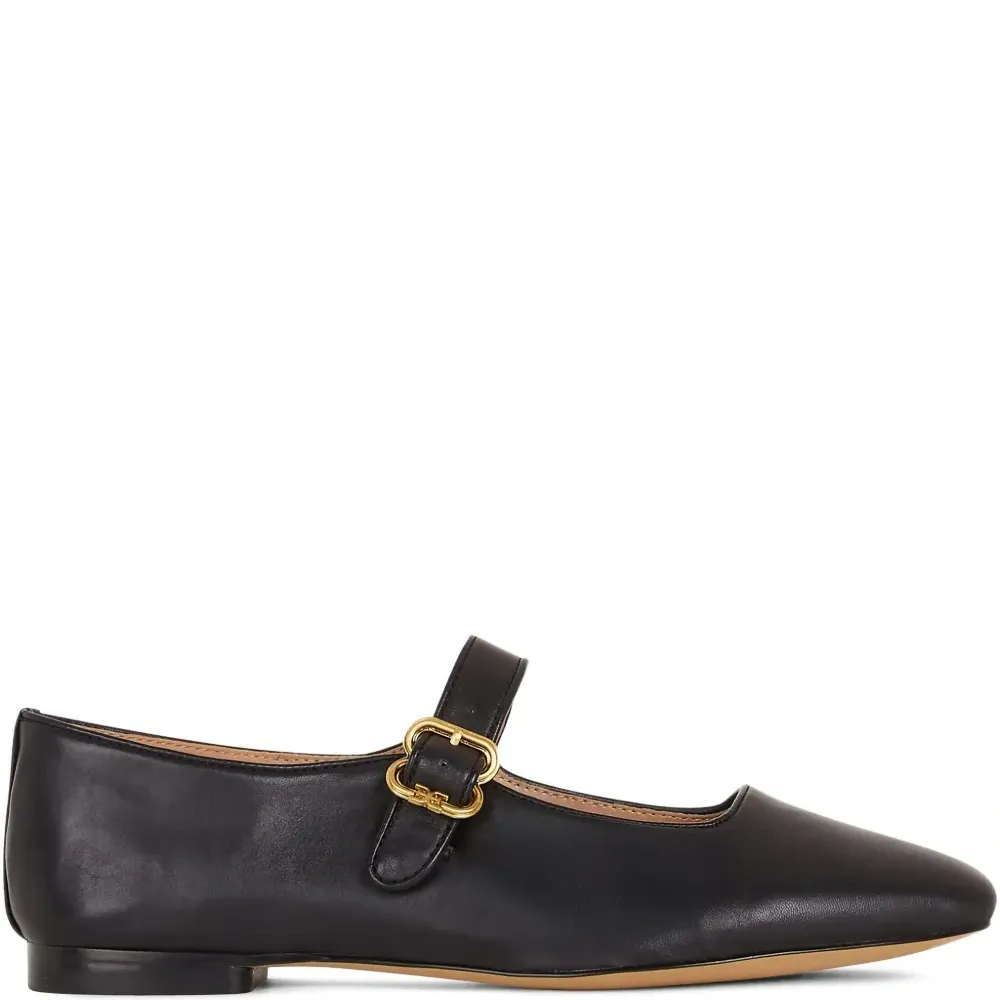 Балетки Michaela с квадратным носком и пряжками