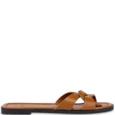 Кожаные сандалии