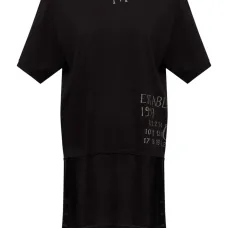 Платье-футболка с логотипом