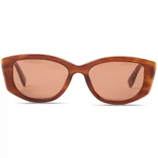 Солнцезащитные очки в овальной оправе