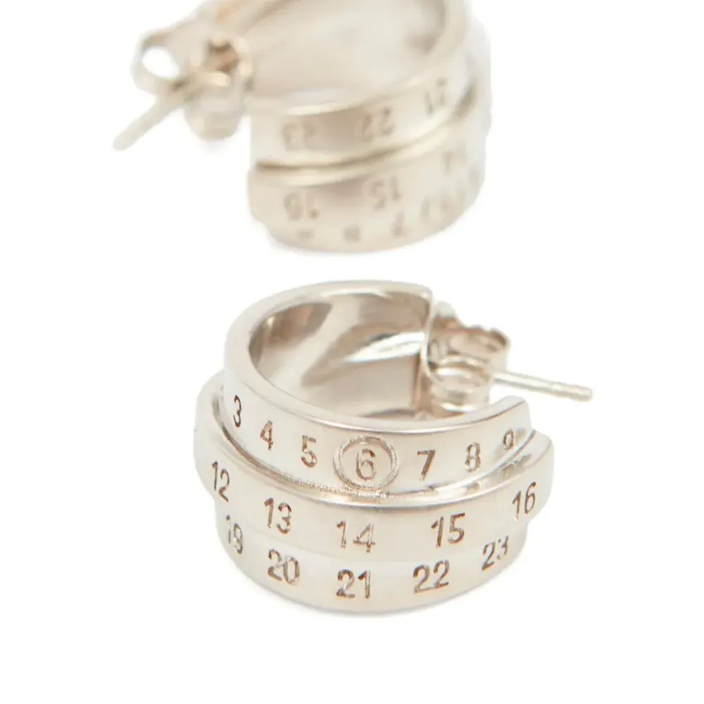 Серьги Triple Number