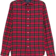 Рубашка в клетку тартан