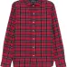Рубашка в клетку тартан