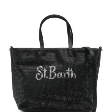 Сумка-тоут со стразами