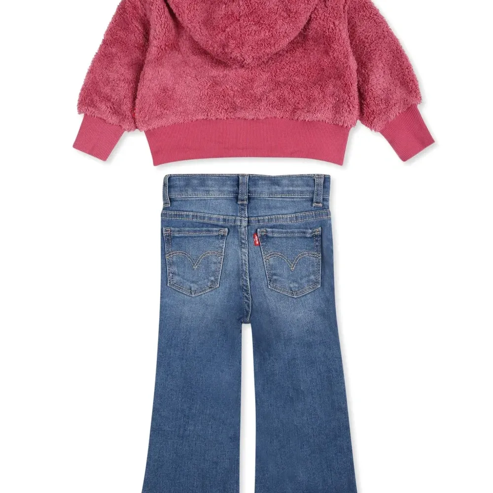 Комплект из топа и брюк с логотипом