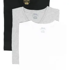 Комплект из трех футболок с V-образным вырезом