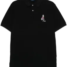 Рубашка поло с вышитым логотипом