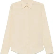 Рубашка с прямым воротником