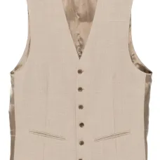 Меланжевый жилет