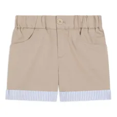 Шорты с отделкой в полоску Шорты с отделкой в полоску