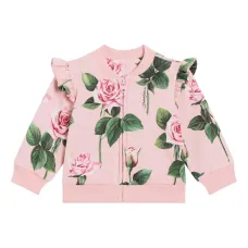 Кардиган с цветочным принтом