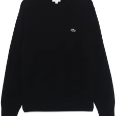 Шерстяной свитер с круглым вырезом